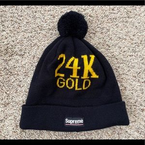 Supreme - 24k Gold Beanie